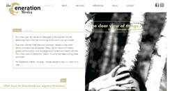 Desktop Screenshot of generationmedia.ch